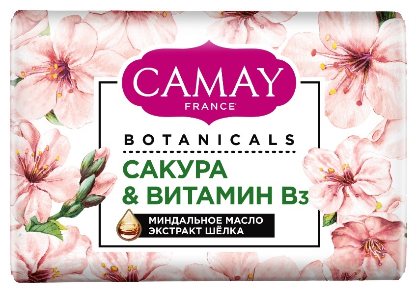 Мыло туалетное КАМЕЙ Японская сакура 85г