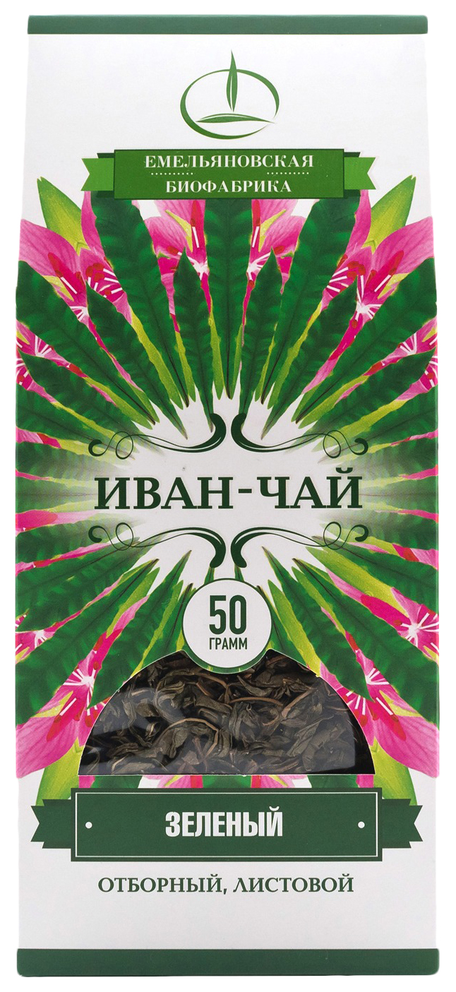 Чайный напиток ЕМЕЛЬЯНОВСКАЯ БИОФАБРИКА Иван-чай 50г