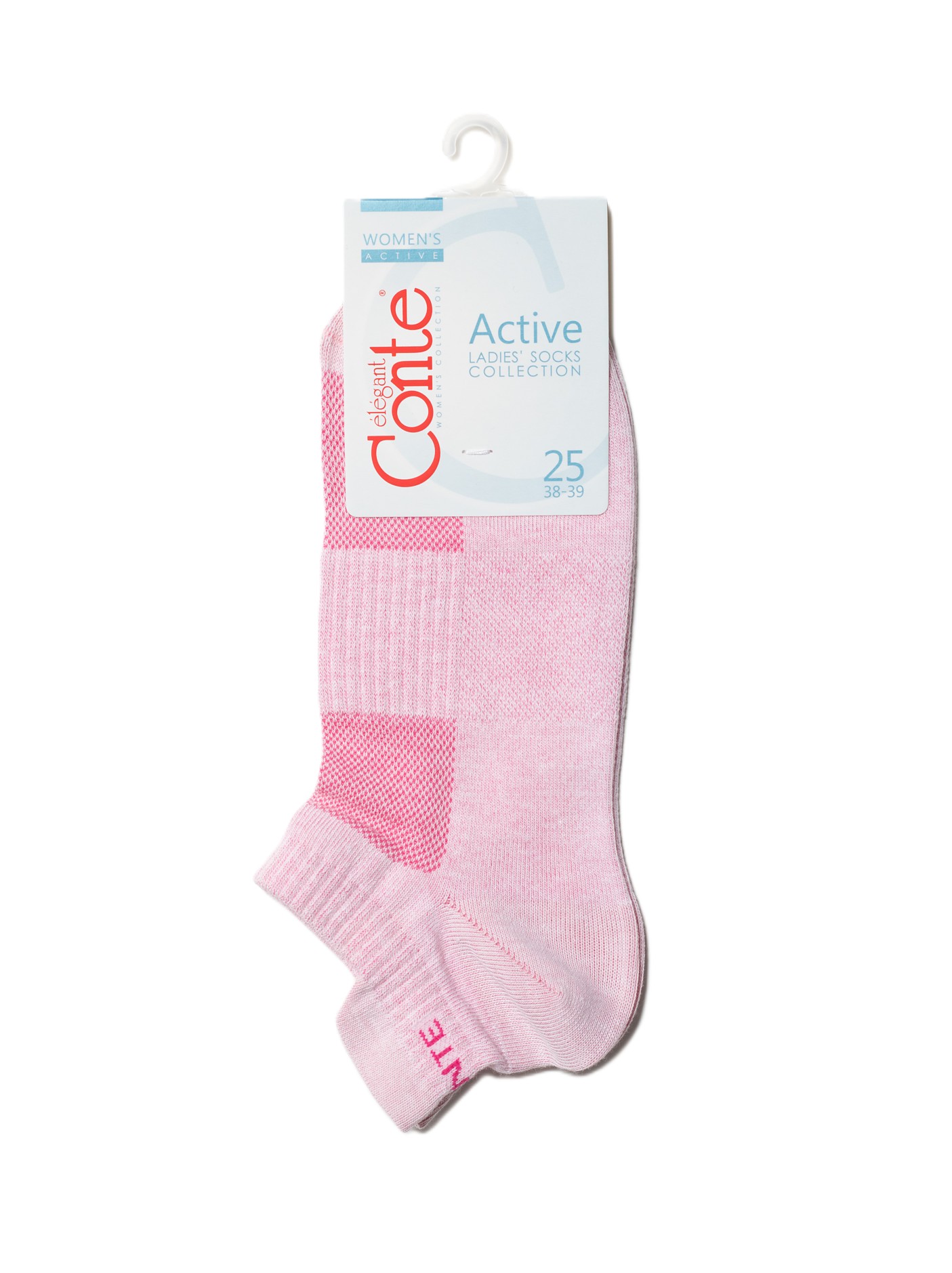 Носки женские КОНТЕ Актив розово-фиолетовые р.25 арт.19С-245СП