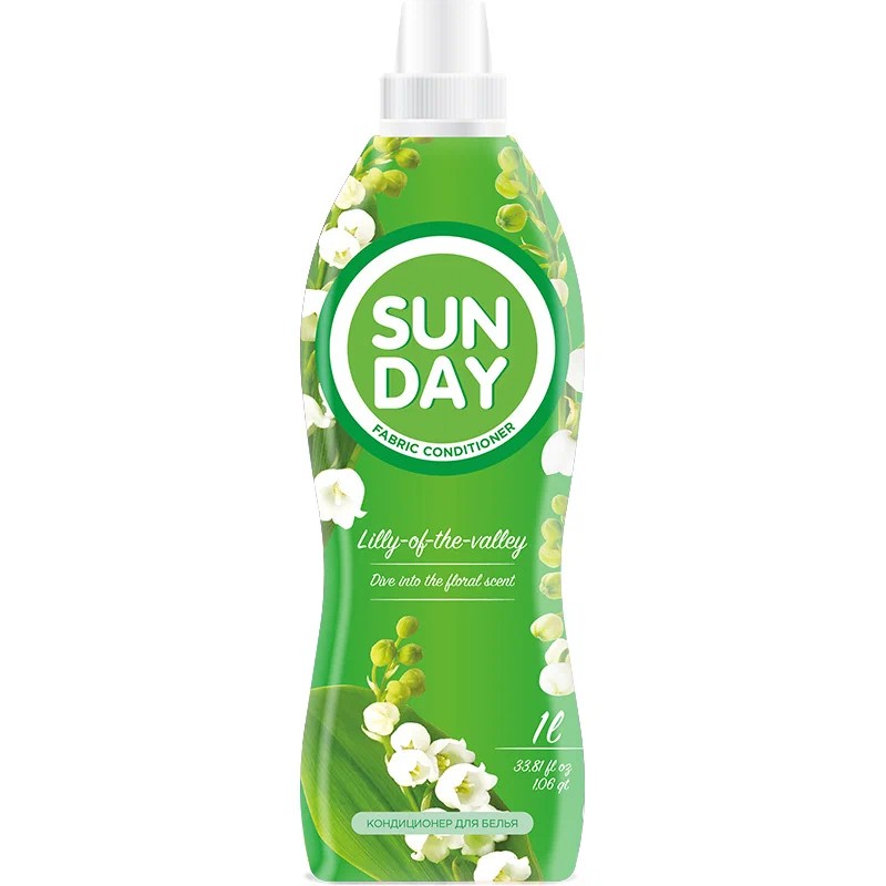 Кондиционер для белья САНДЕЙ Свежесть ландыша 1000мл