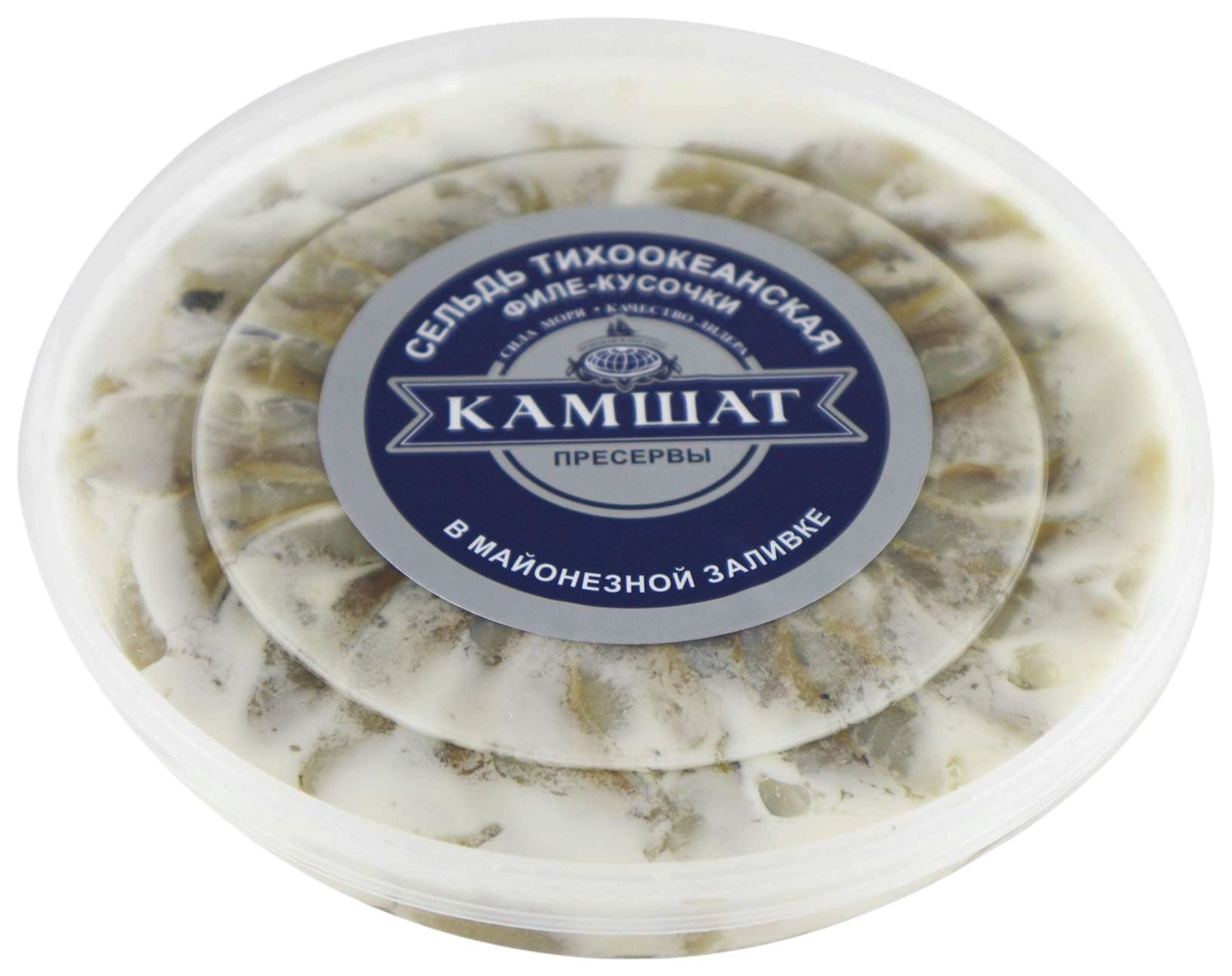 Сельдь КАМШАТ в майонезе 180г