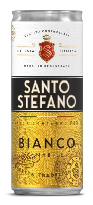 Напиток САНТО СТЕФАНО пивной белый п/сл 7% ст/б 0.25л