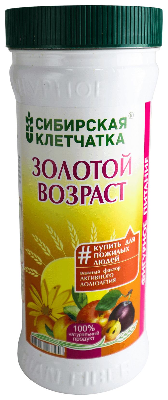 Клетчатка СИБИРСКАЯ КЛЕТЧАТКА Золотой возраст 280г
