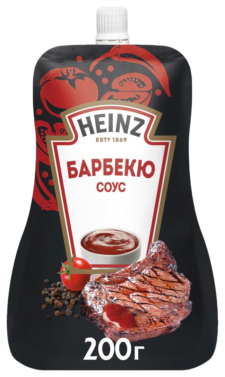 Соус ХАЙНЦ Барбекю томатный д/пак 200г