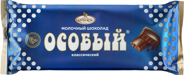 Шоколад ФАБРИКА им.КРУПСКОЙ Особый молочный 200г