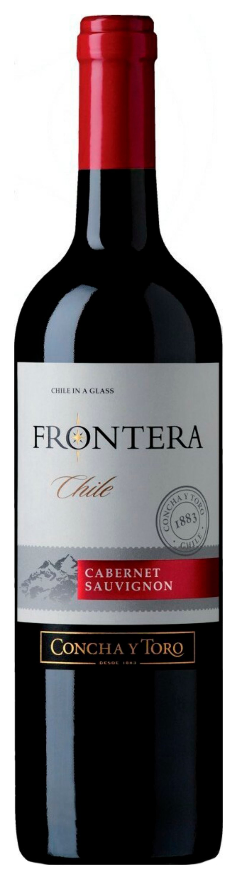 Вино ФРОНТЕРА Каберне Совиньон красное п/сух 12.5% 0.75л