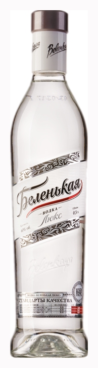 Водка БЕЛЕНЬКАЯ Люкс 40% 0.5л
