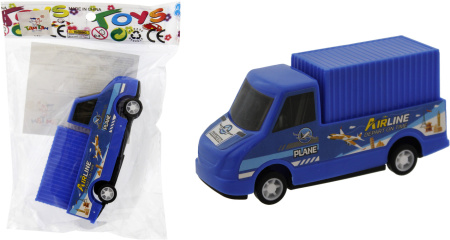 Игрушка ТАМ-ТАМ Грузовик с контейнером инерц 11*3.5*14см арт.399-754