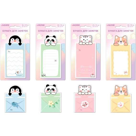 Набор этикеток ДЕВЕНТЕ Смешные животные 20л