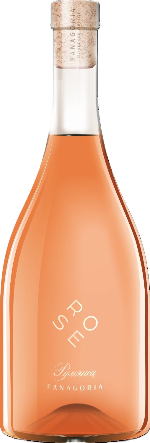 Вино ФАНАГОРИЯ Румянец розовое сух 13% ст/б 0.75л