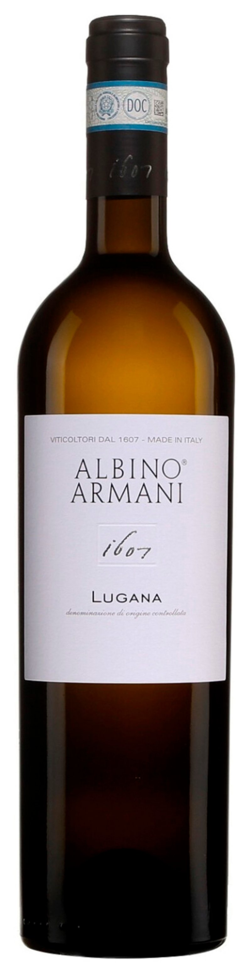 Вино АЛЬБИНО АРМАНИ Лугана белое сух 15.5% 0.75л