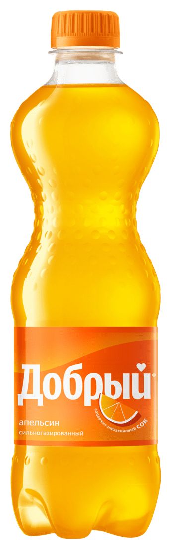 Газ.напиток ДОБРЫЙ апельсин с витамином С пэт 0.5л