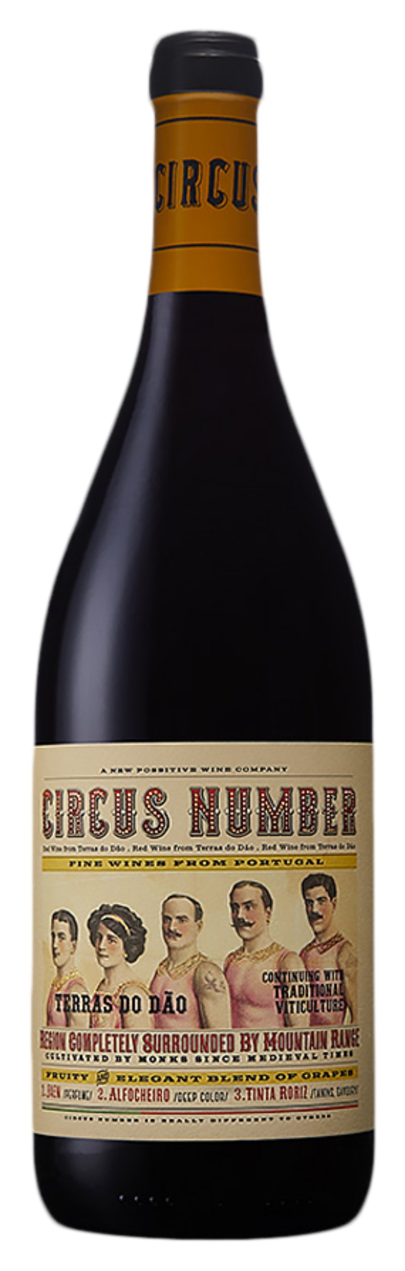 Вино ЦИРКУС НАМБЕР Терраш ду Дао красное сух 13% ст/б 0.75л