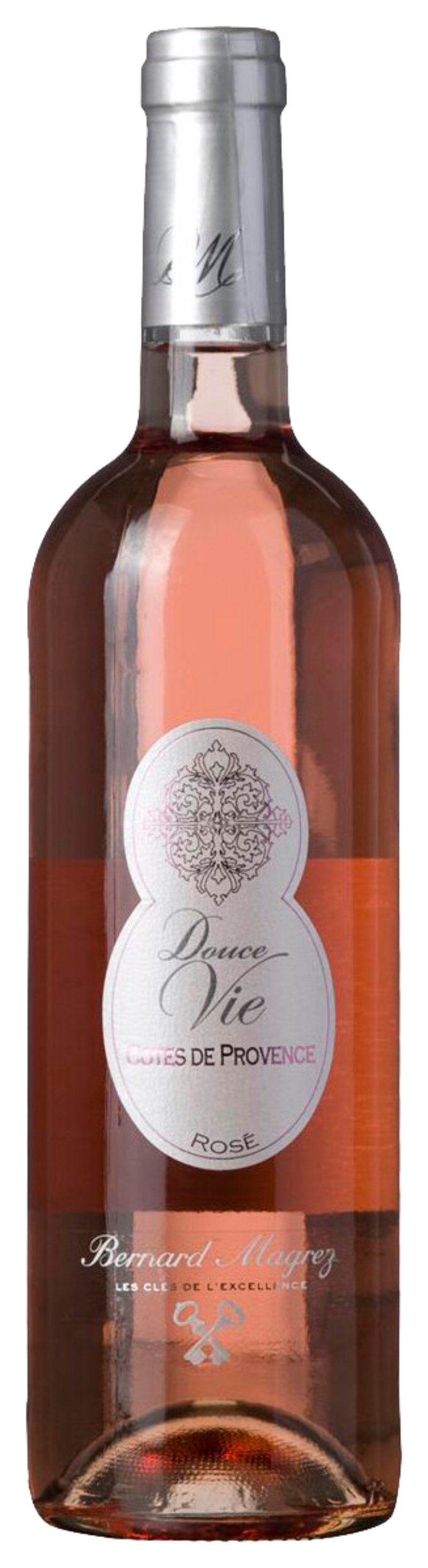 Вино БЕРНАР МАГРЕ Дус Ви розовое сух 13% ст/б 0.75л
