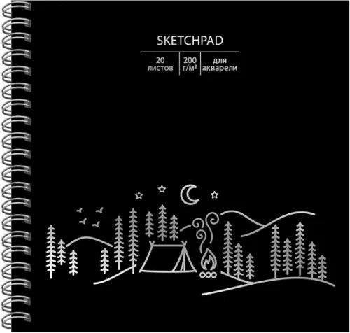 Скетчбук ЭКСМО 20л в ассортименте арт.СПСФ20123/22/18