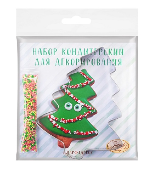 Набор для декора ПАРФЭ Елка с посыпками 5г