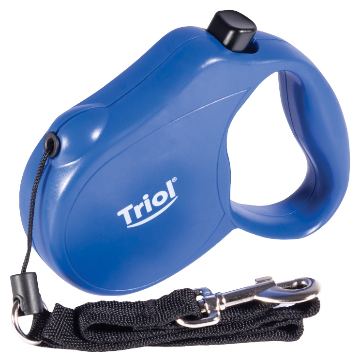 Поводок-рулетка ТРИОЛ Фьюжн М 5м до 25 кг трос новый механизм