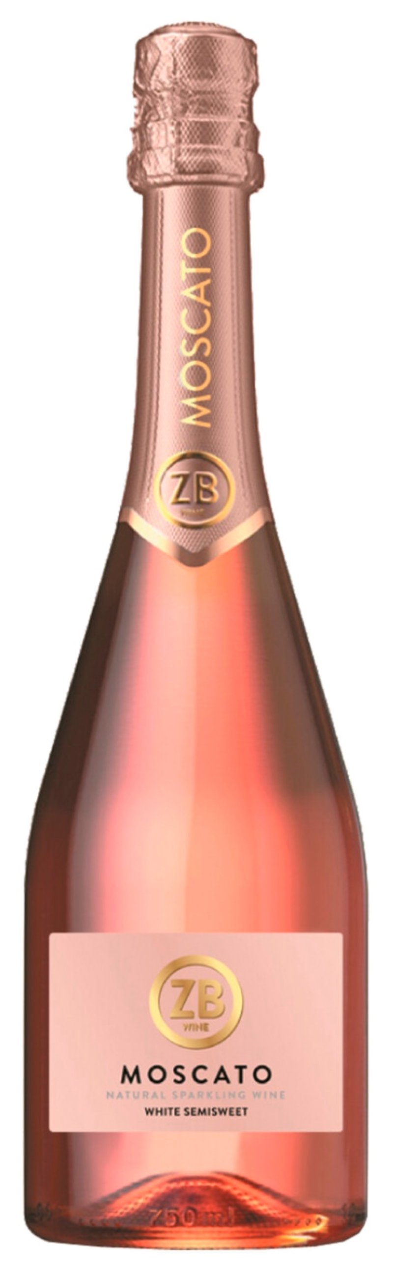 Игристое вино ЗБ Вайн Москато розовое п/сл 11.5% ст/б 0.75л
