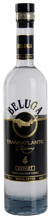 Водка БЕЛУГА Трансатлантик Рейсинг 40% ст/б 0.5л