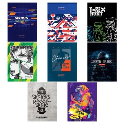 Дневник БИДЖИ Мальчики 1-11 класс арт.12600