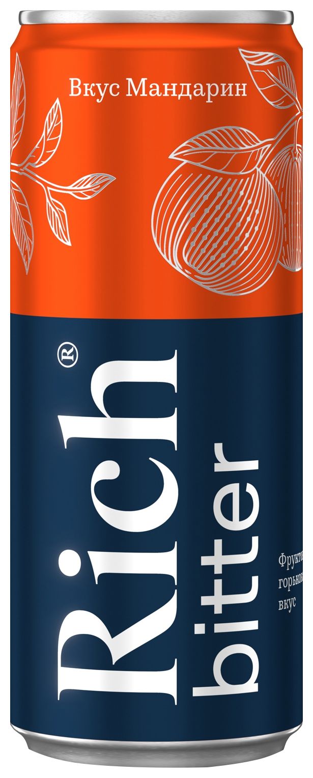 Газ.напиток РИЧ мандарин ж/б 0.33л