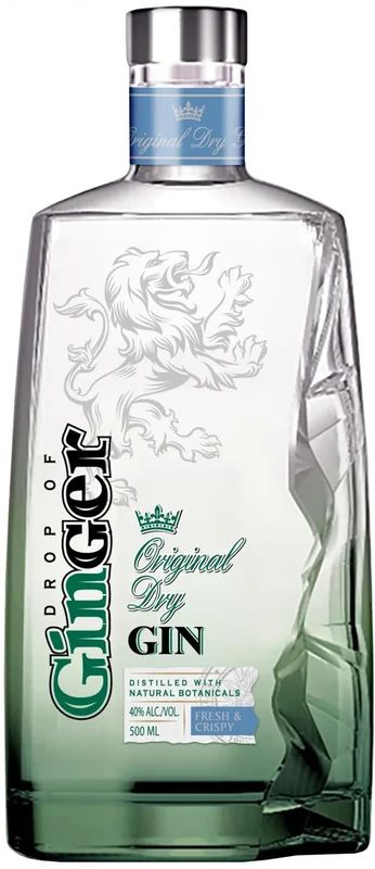 Джин ДРОП ОФ ДЖИНДЖЕР Оригинальный 40% ст/б 0.5л