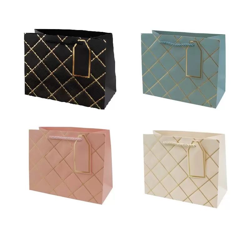 Пакет подарочный ТАМ-ТАМ Ромбы 23*18*10см арт.20285682