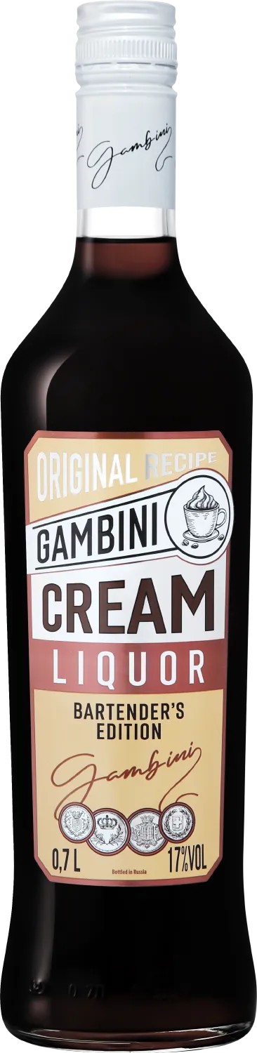 Ликер ГАМБИНИ Крем 17% ст/б 0.7л