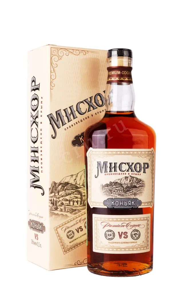 Коньяк МИСХОР 3 года 40% ПК 0.5л