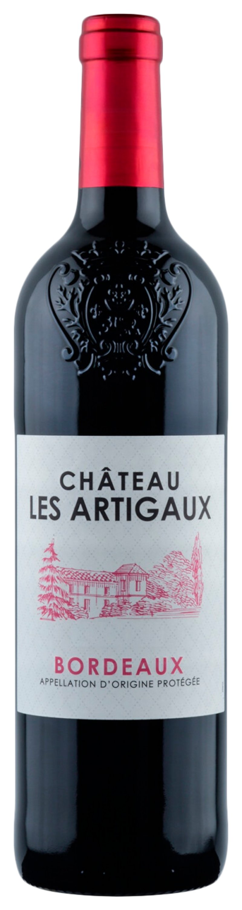 Вино ШАТО ЛЕ АРТИГО Бордо красное сух 13% ст/б 0.75л