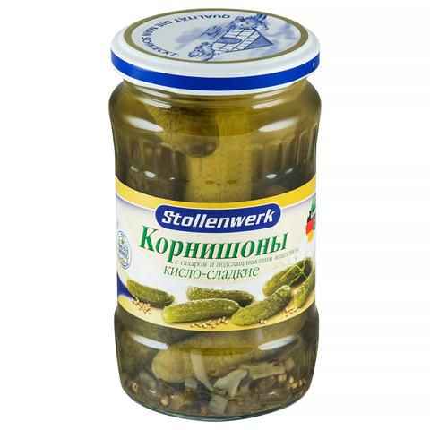 Огурцы ШТОЛЛЕНВЕРК Корнишоны ст/б 330г
