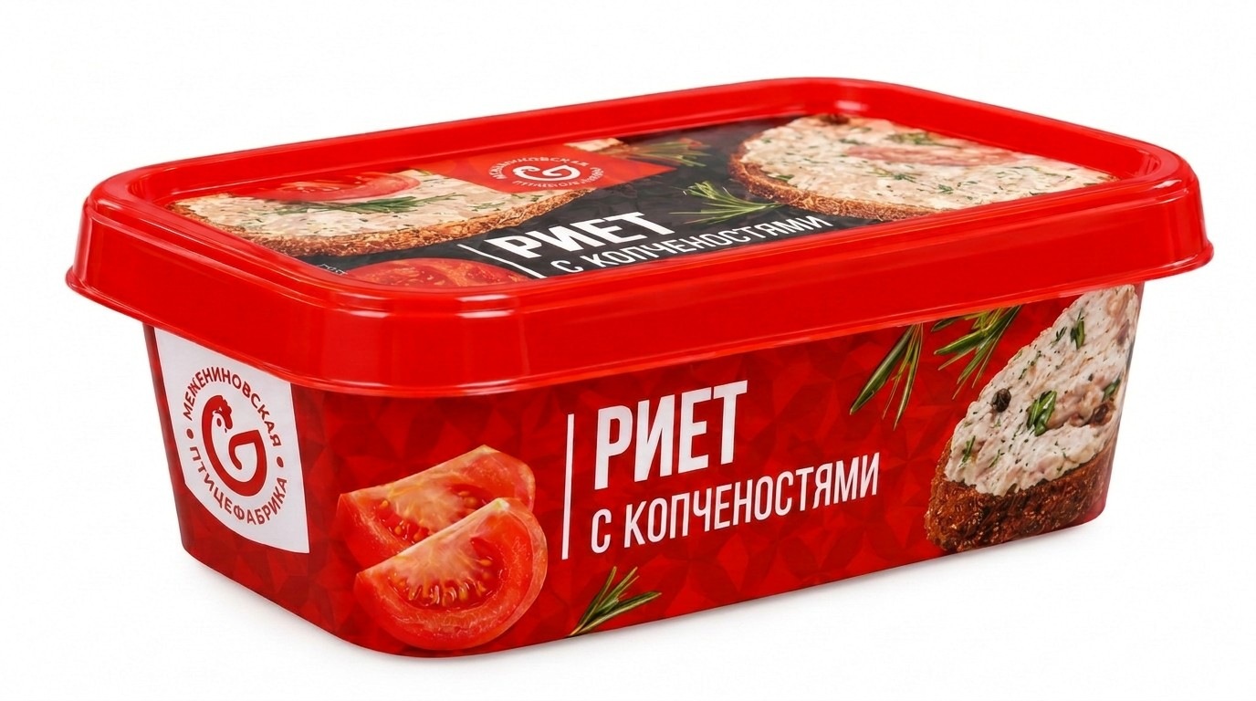 Риет МЕЖЕНИНОВСКАЯ ПФ с копченостями 150г