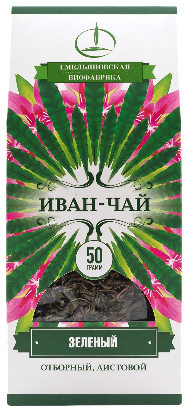 Чайный напиток ЕМЕЛЬЯНОВСКАЯ БИОФАБРИКА Иван-чай 50г