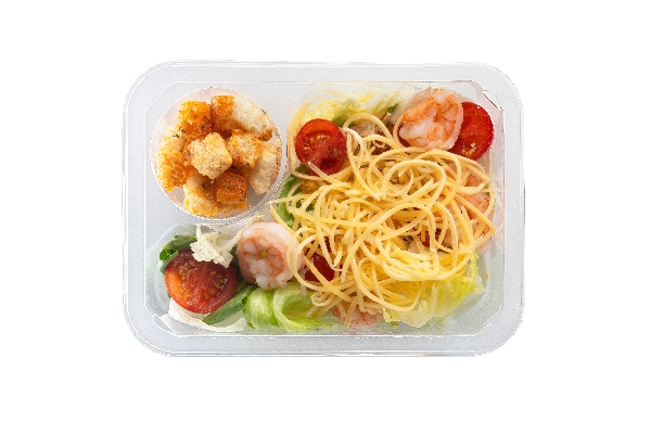 Салат Цезарь с креветками 200г