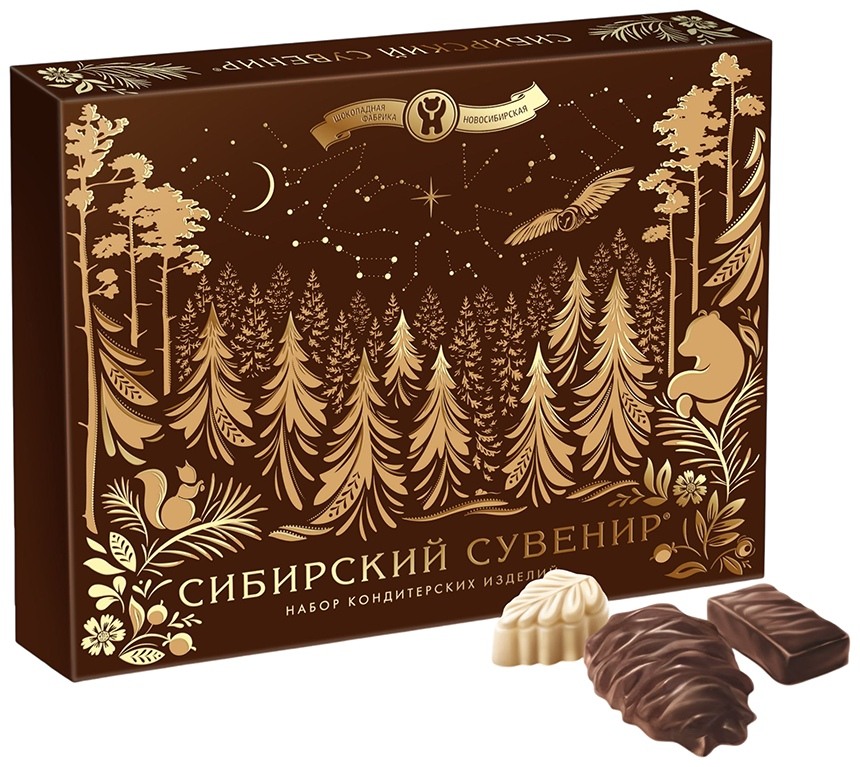 Набор конфет НШФ Сибирский сувенир 240г