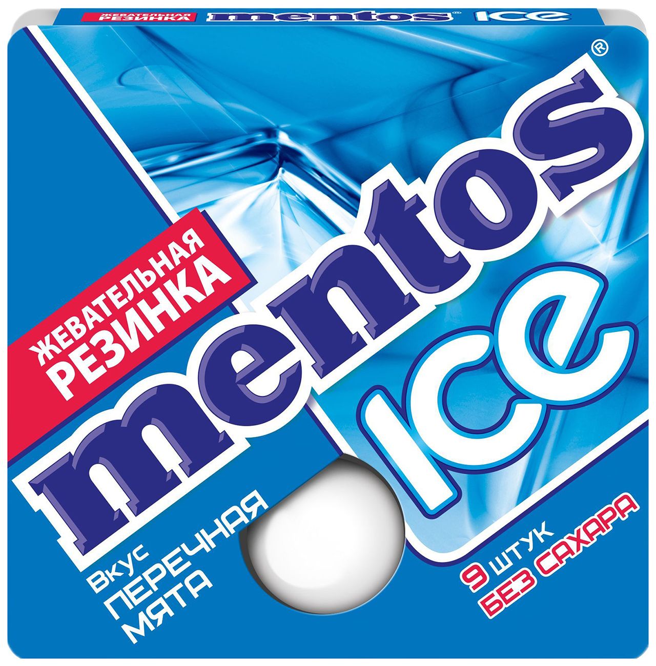 Жевательная резинка МЕНТОС Айс Перечная мята 12.9г