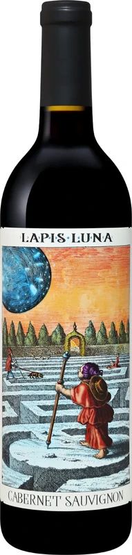 Вино ЛАПИС ЛУНА Каберне Совиньон красное сух 14.2% ст/б 0.75л