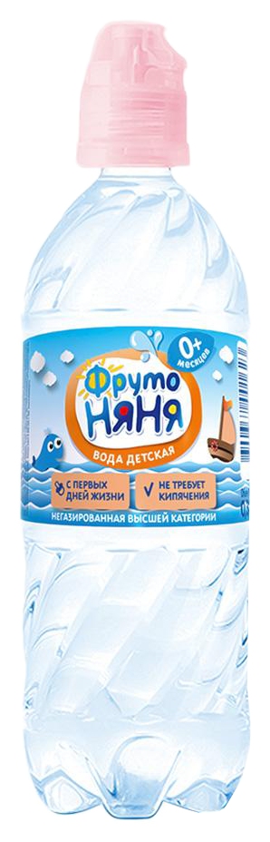 Вода ФРУТОНЯНЯ детская питьевая пэт 0.33л