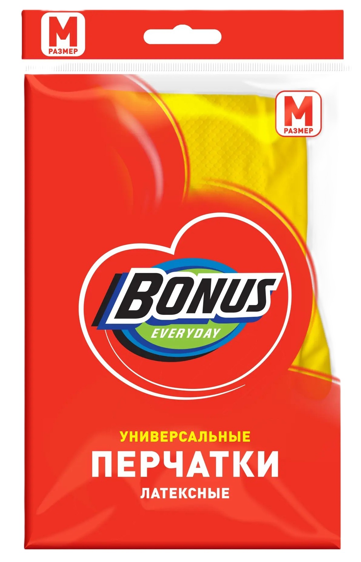 Перчатки латексные БОНУС Универсальные р.M