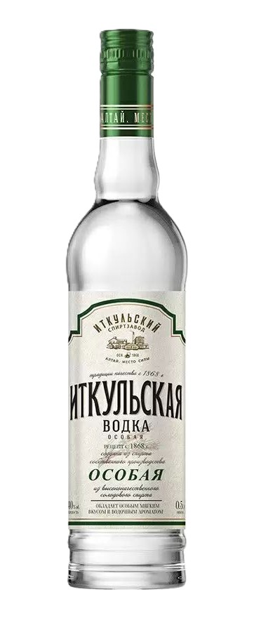 Водка ИТКУЛЬ Иткульская особая 40% ст/б 0.5л