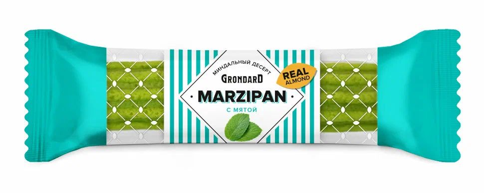 Батончик АЦТЕК Марципановый с мятой 40г