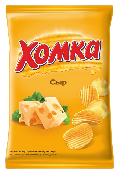 Чипсы ХОМКА с сыром м/у 38г