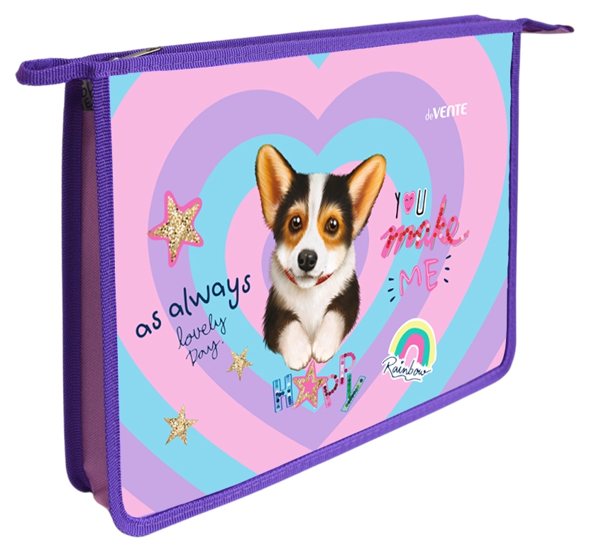 Папка для тетрадей ДЕВЕНТЕ Корги А4 арт.8053457