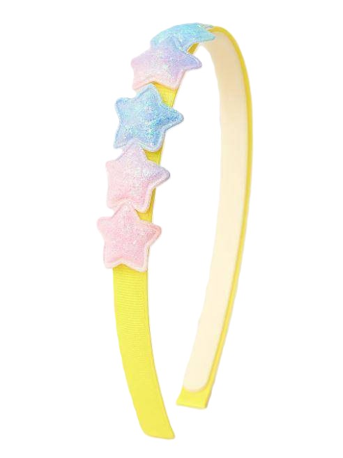 Ободок для волос МИЛОТА Герли Радужные звезды арт.25P-044