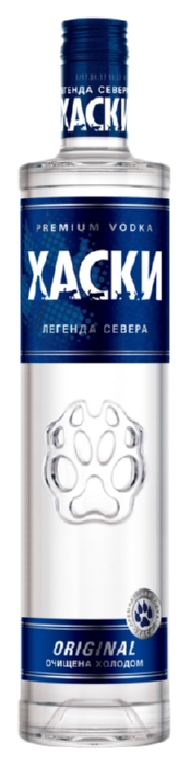 Водка ХАСКИ 40% ст/б 0.5л