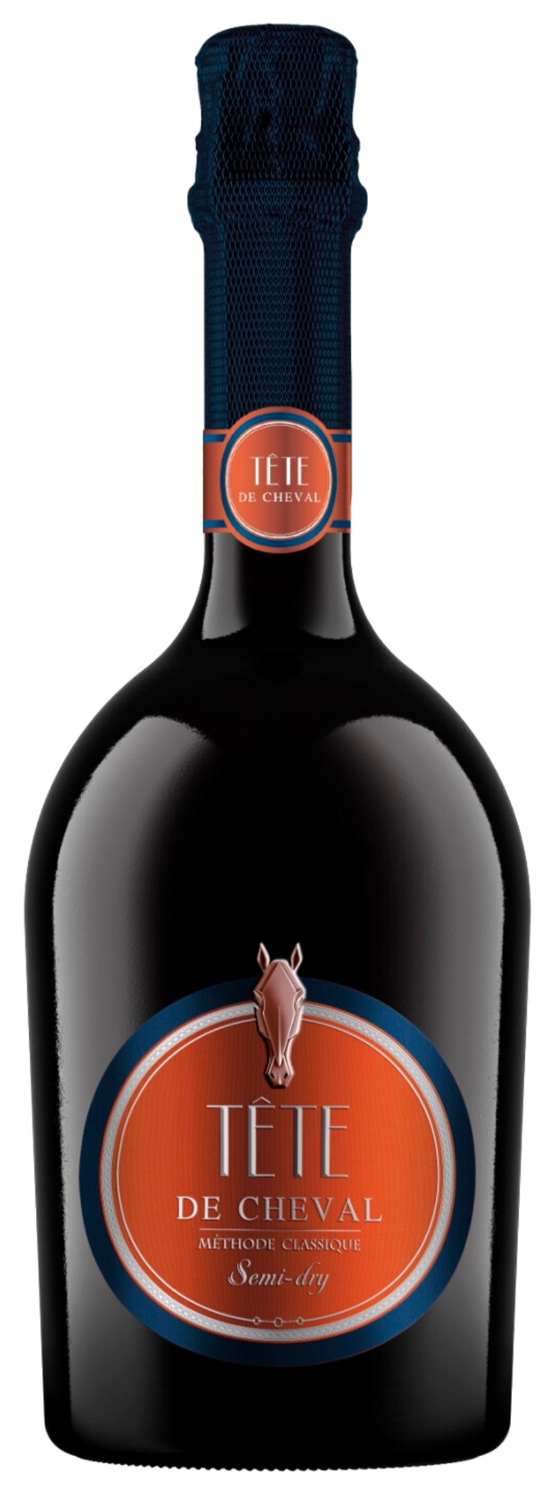 Игристое вино ТЕТ де ШЕВАЛЬ белое п/сух 12% ст/б 0.75л