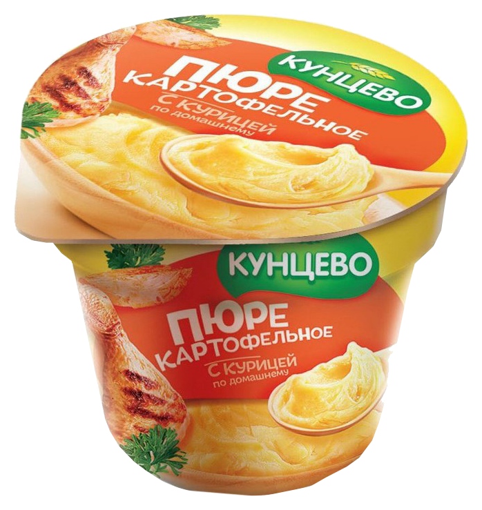 Картофельное пюре б/п КУНЦЕВО с курицей по-домашнему 40г