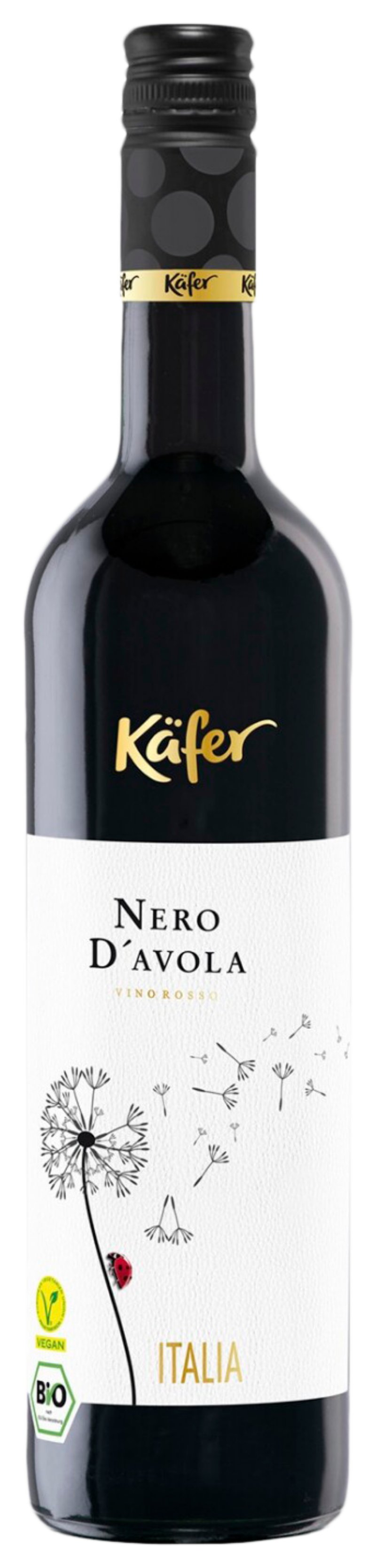 Вино КЭФЕР Неро Д`Авола Био Веган красное сух 10.5% ст/б 0.75л