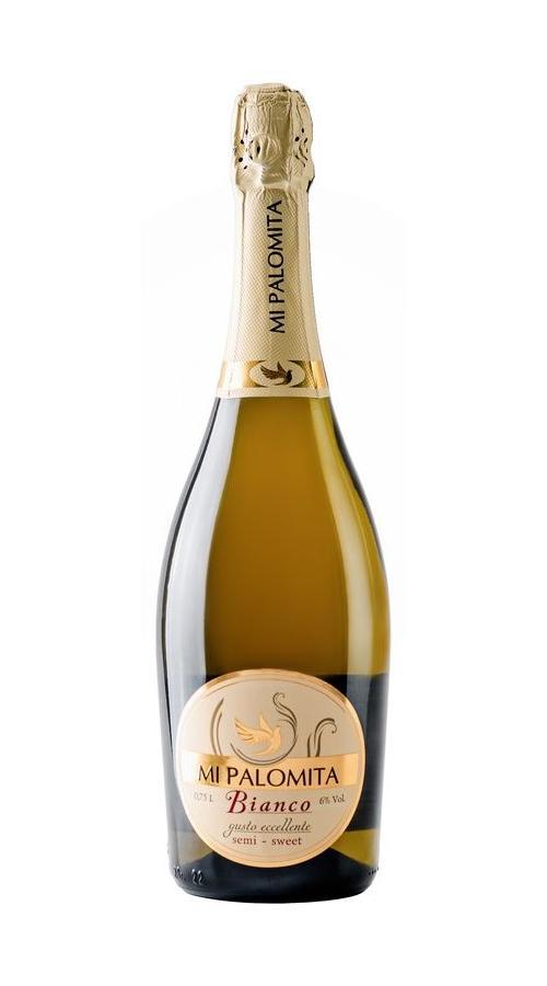 Сидр МИ ПАЛОМИТА белый газированный п/сл 6% ст/б 0.75л