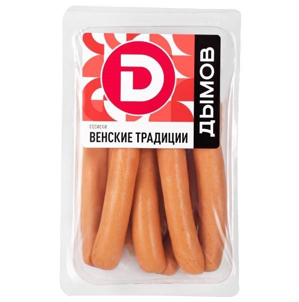 Сосиски ДЫМОВ Венские традиции 400г